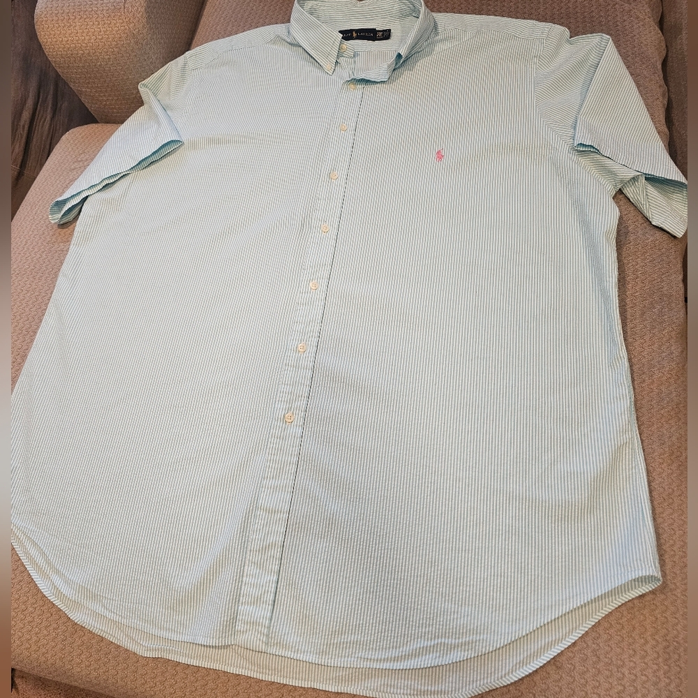 Ralph Lauren Classic Button Up Short-sleeved Shirt